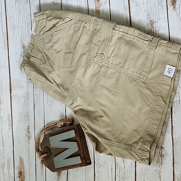 Sonoma Heritage Khaki Cargo Shorts with 11.5" inseam NWT - Picture 1 of 10